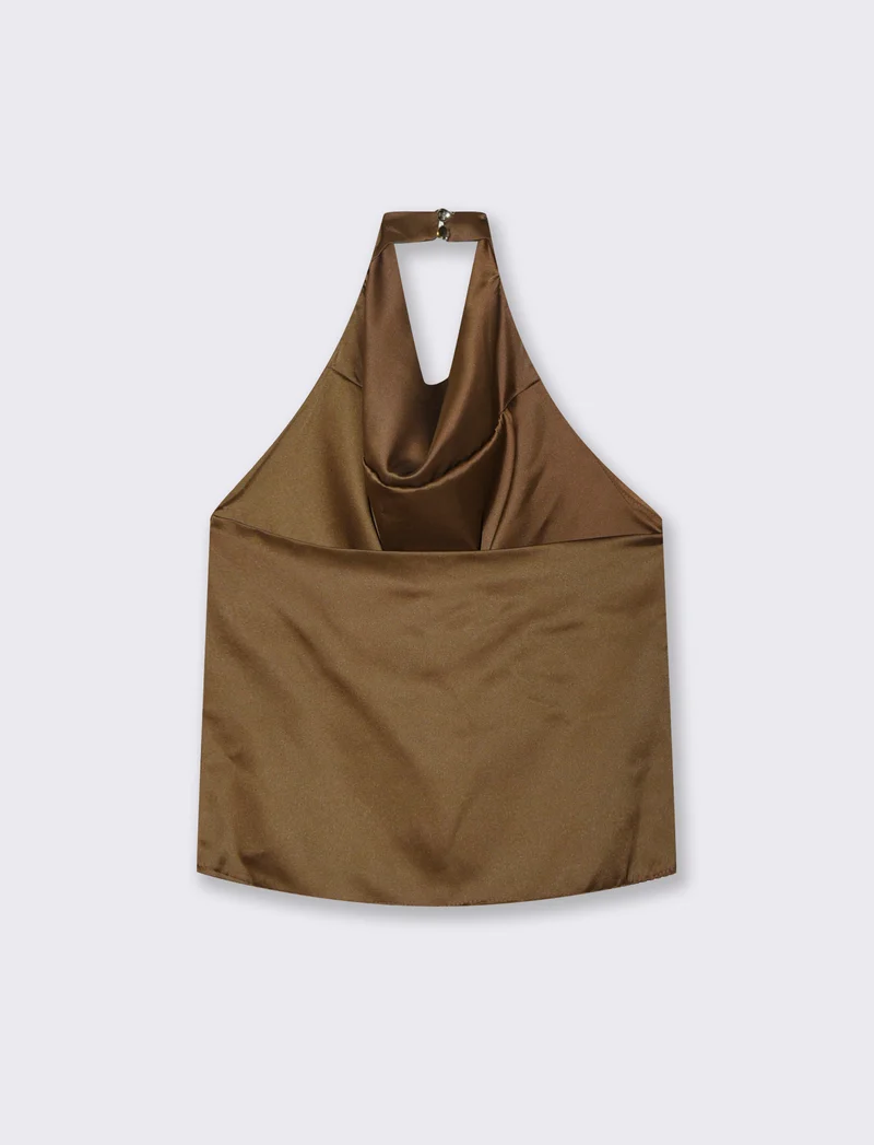 TOP HALTERNECK - Moro