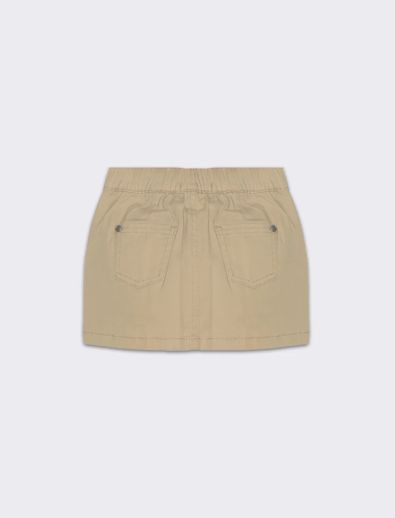 Monigonna in twill da neonata - Beige
