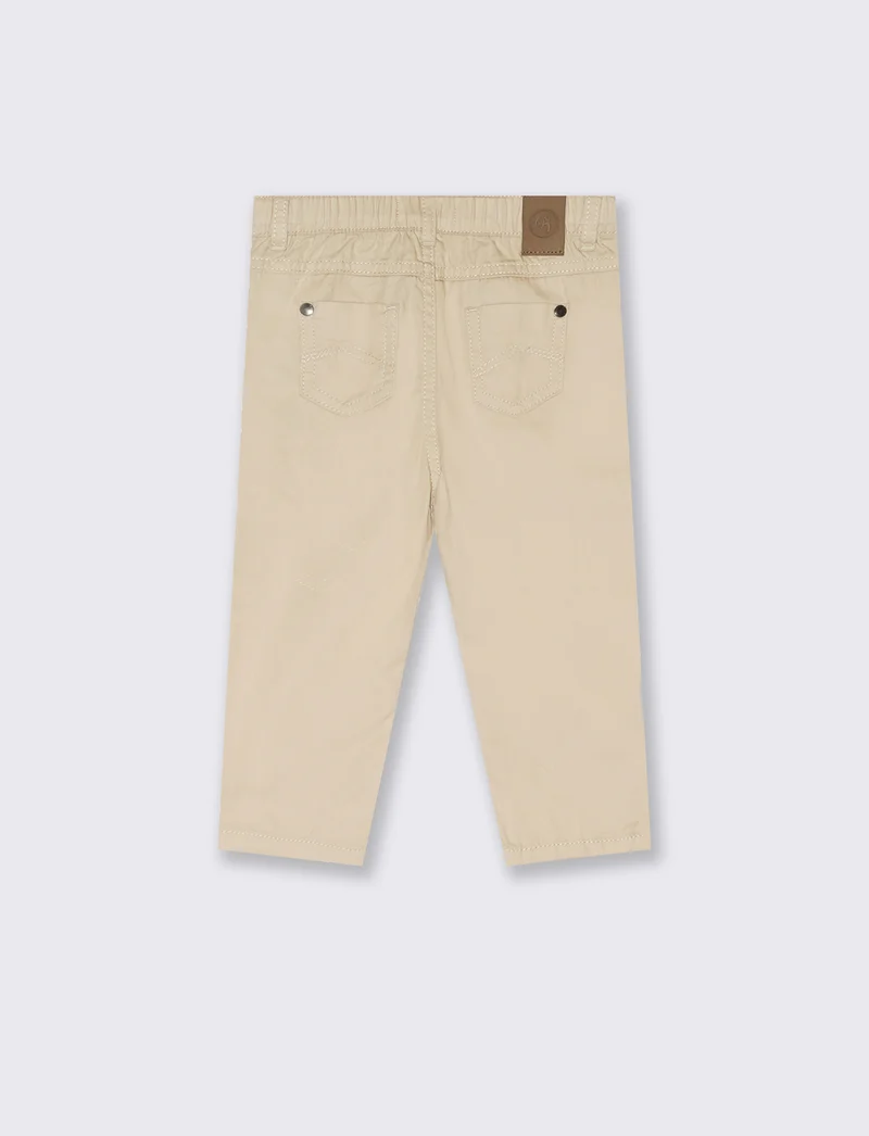 Pantaloni modello regular da neonato - Beige