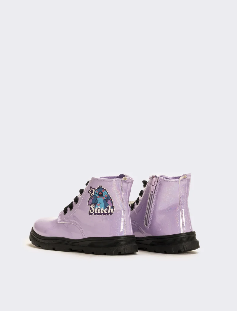 Stivaletto lilla Stitch© da bambina - Lilla