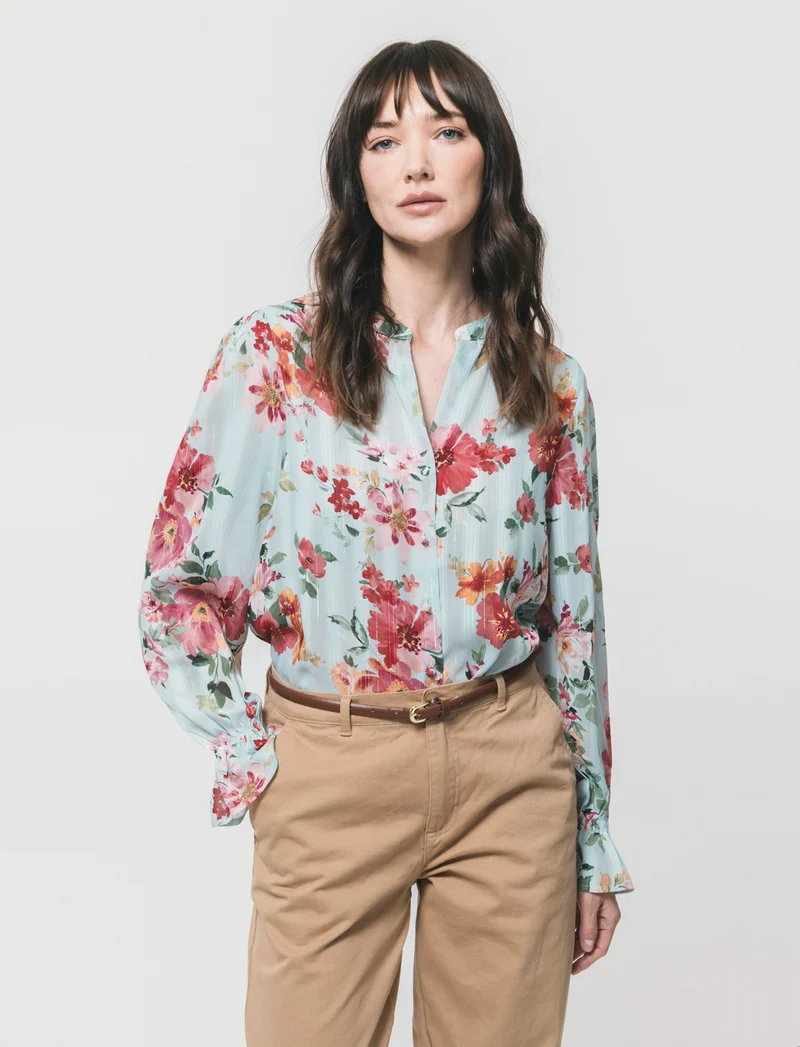 Camicia stampata manica lunga - var 2
