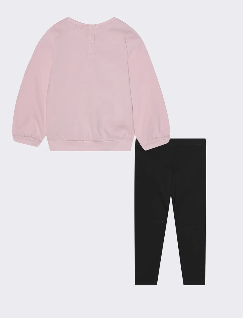 Cordset maglia e leggins - Rosa