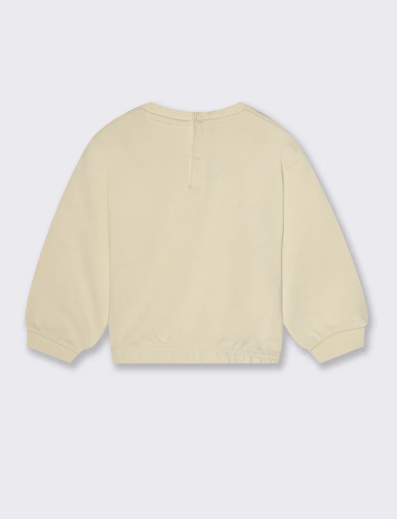 FELPA GIROCOLLO - Beige
