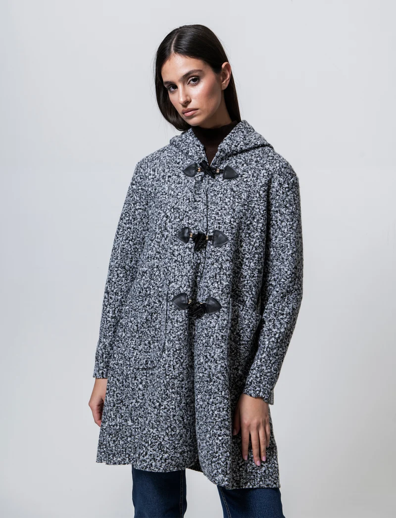 CAPPOTTO CON CAPPUCCIO - sale/pepe