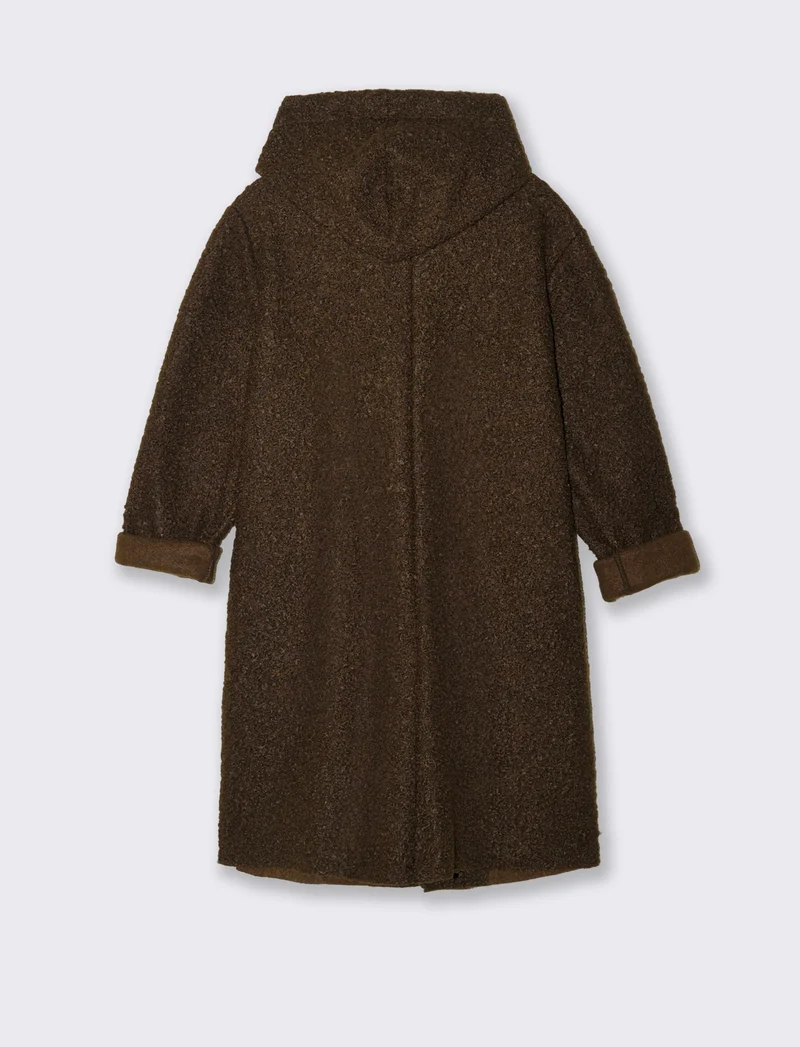 CAPPOTTO CON CAPPUCCIO - Moro