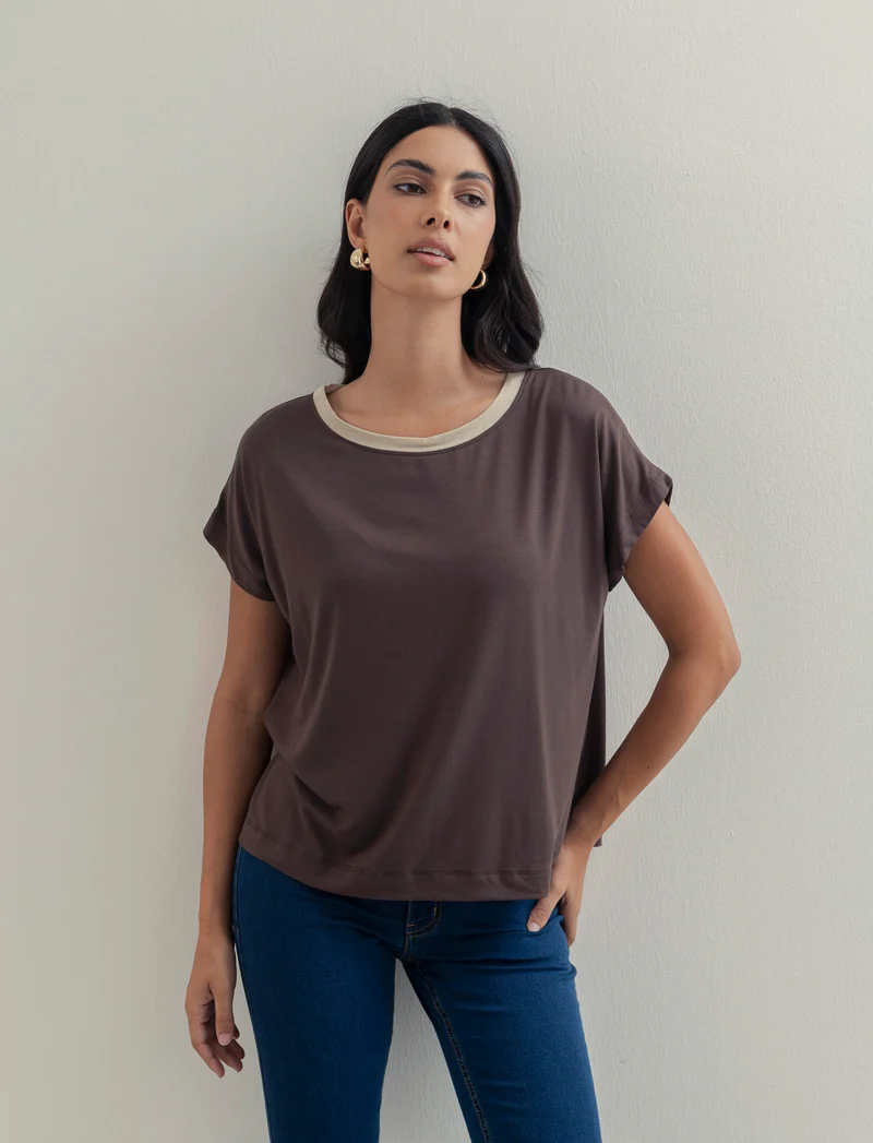 T-SHIRT MANICA CORTA - Moro