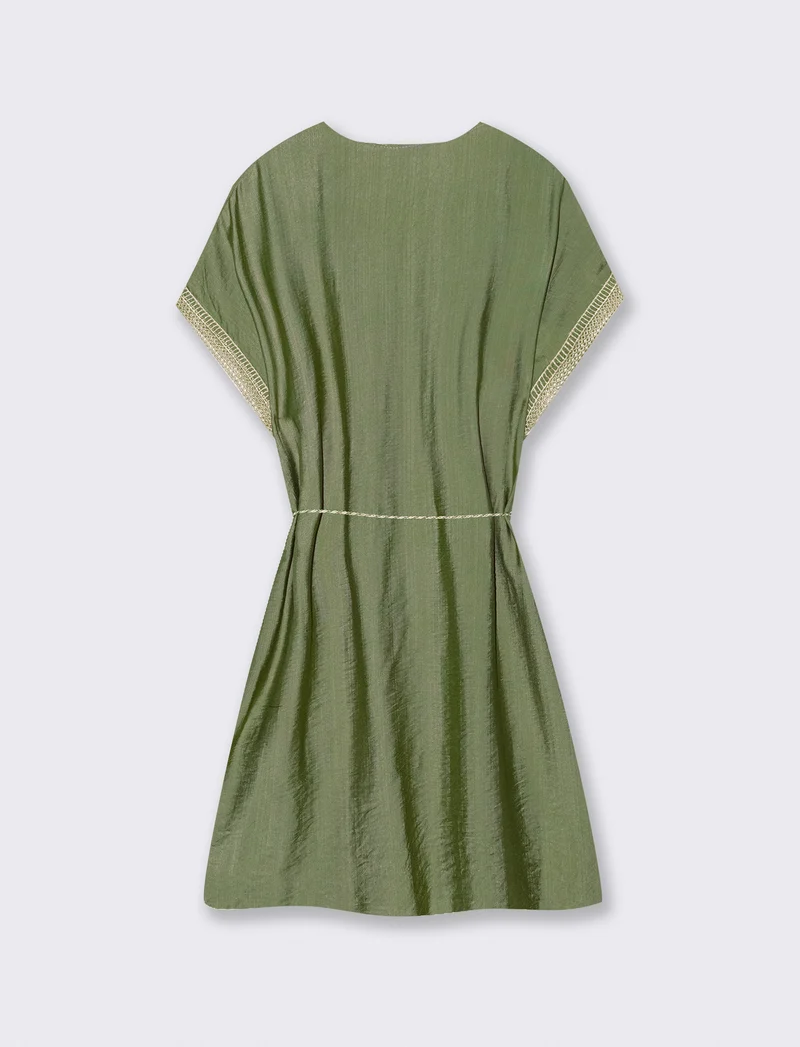 Vestito con cintura e passamaneria - Ve.milit.
