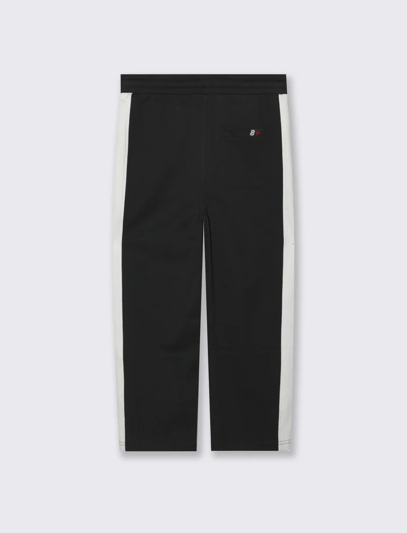 Pantalone sportivo bicolore alla moda - Nero