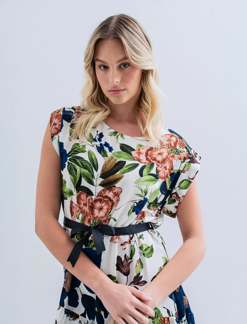 Vestito in cotone stampato - var 1