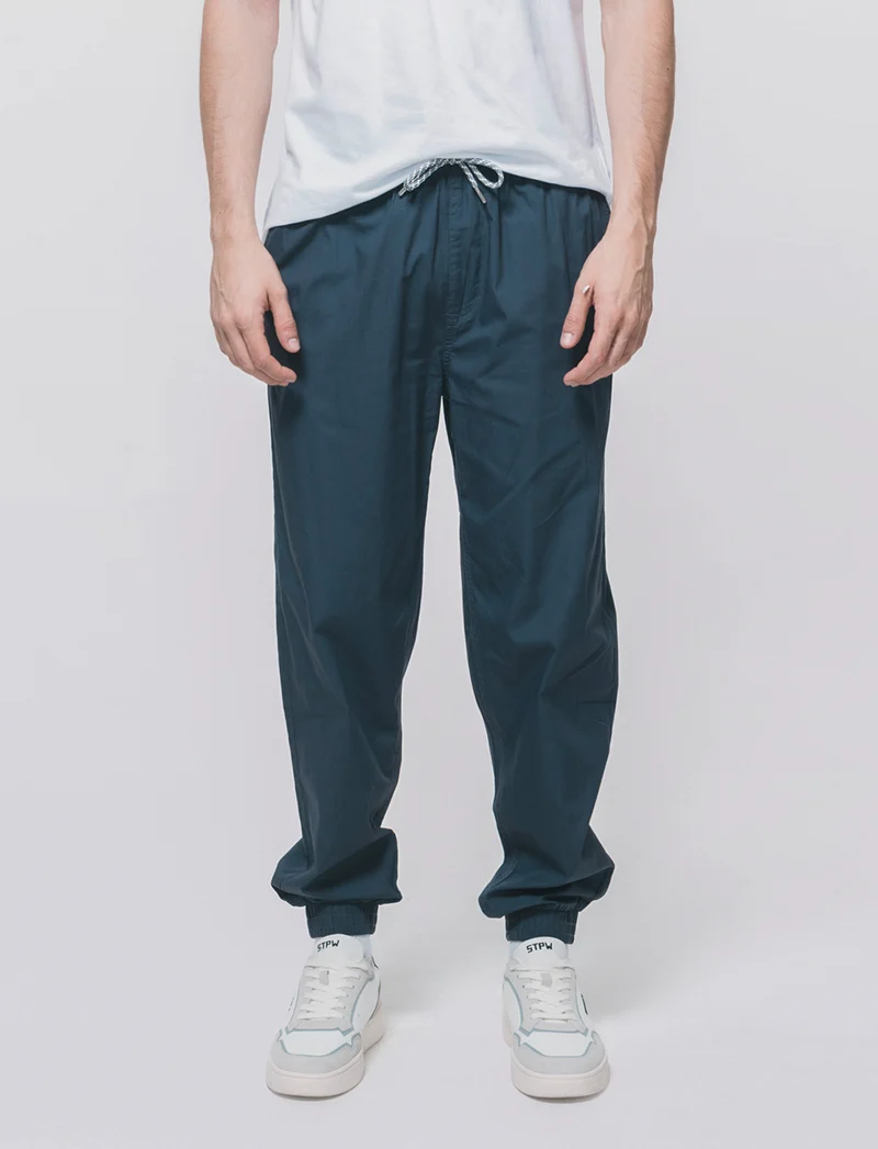 Pantaloni Jogger in Cotone con Laccio - Avion