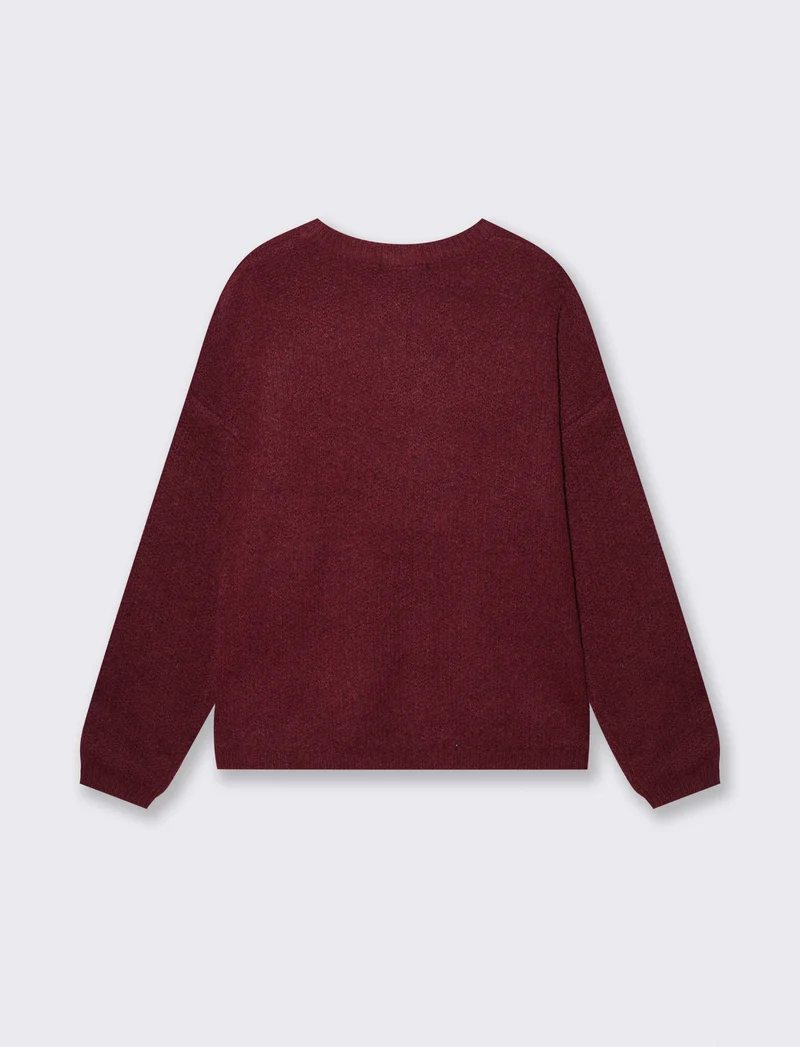 PULLOVER MANIACA LUNGA - Vinaccia