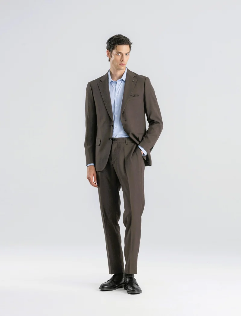 CAMICIA OPERATA FORMAL FIT - Azzurro