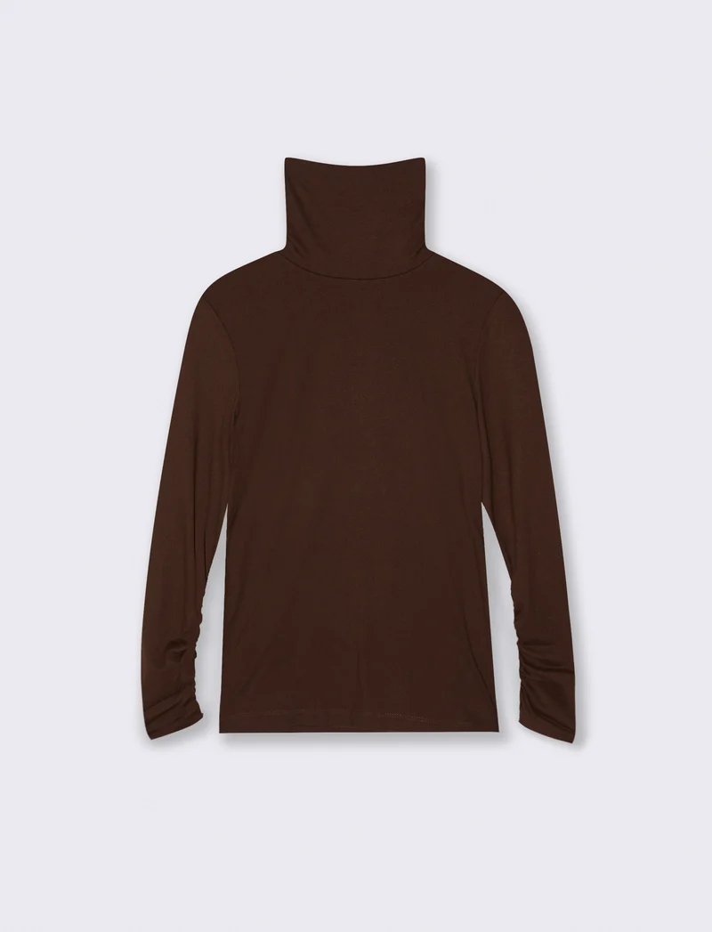 MAGLIA A COLLO ALTO BASIC - Moro