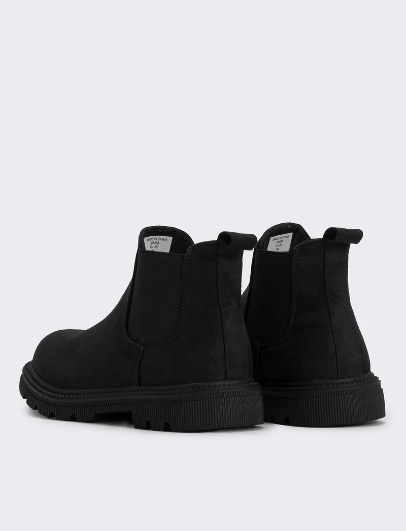 Stivaletto chelsea da bambino - Nero