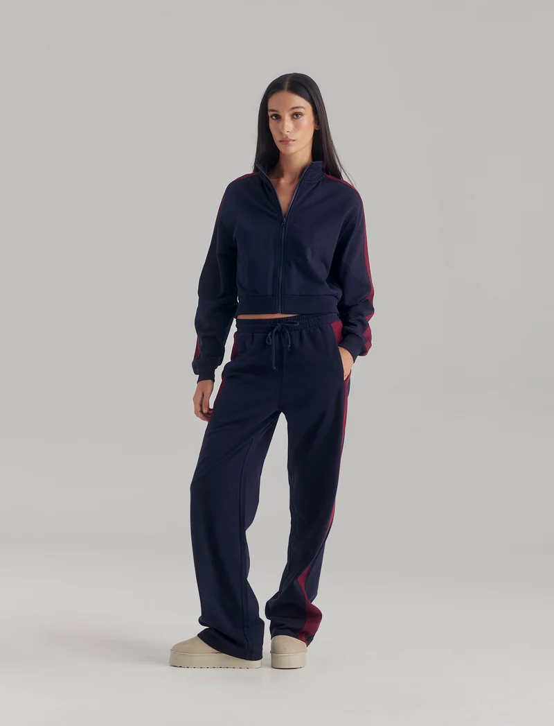 JOGGER CON COULISSE - Blu
