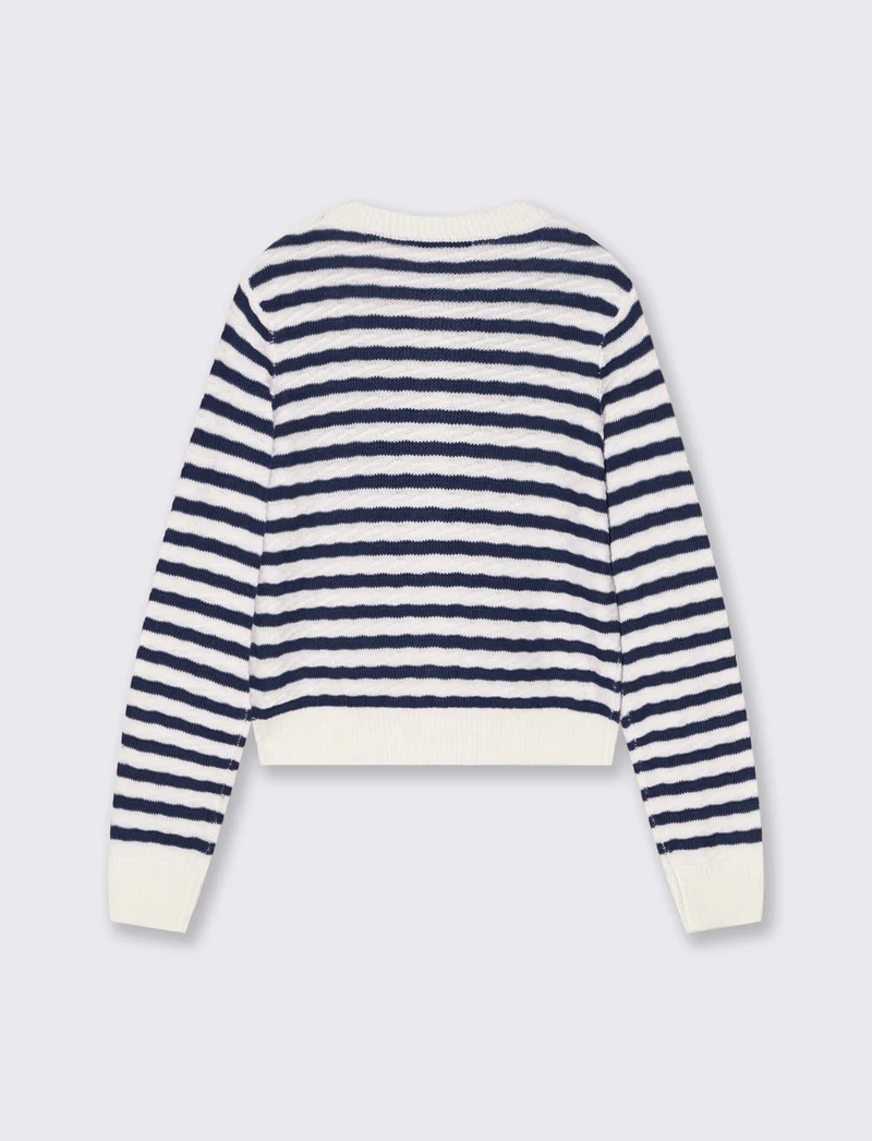 Cardigan Manica Lunga a Treccia - var 1