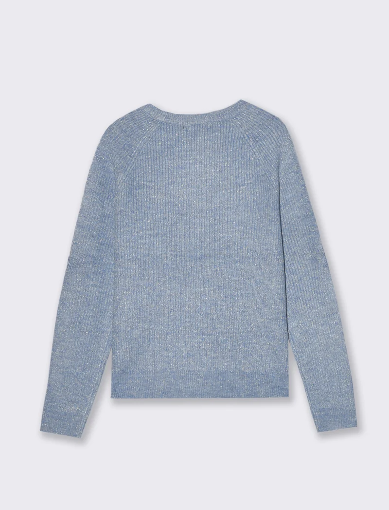 PULLOVER CON CUT OUT - Celeste