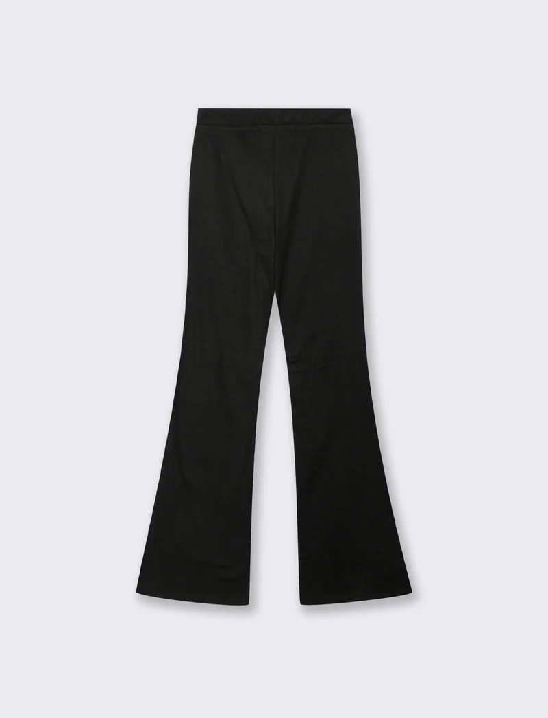 LEGGINGS STAMPATO - Nero