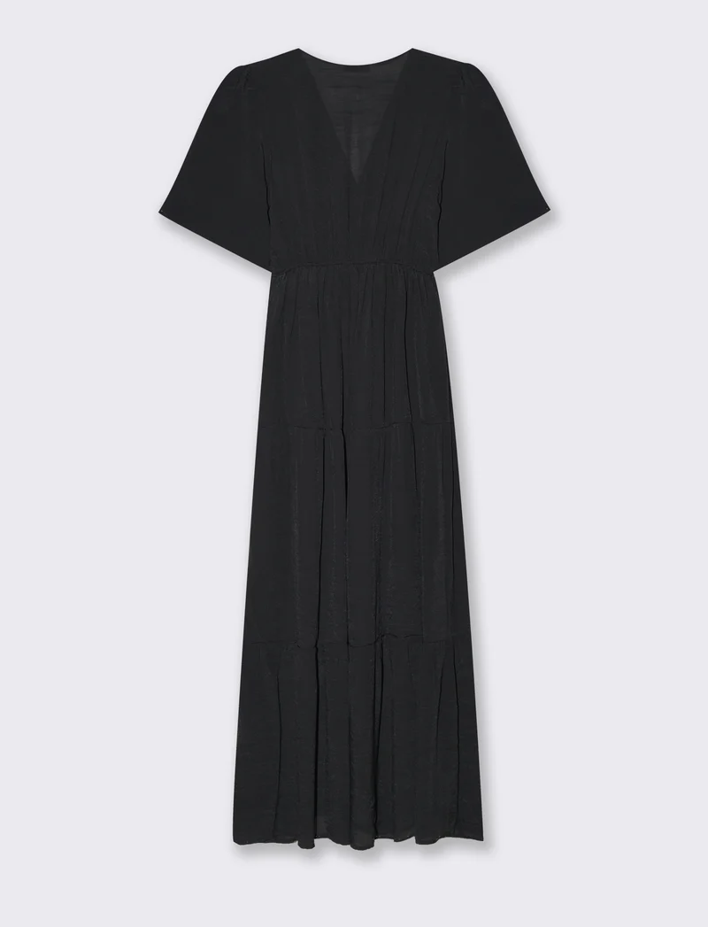 Vestito lungo da donna - Nero
