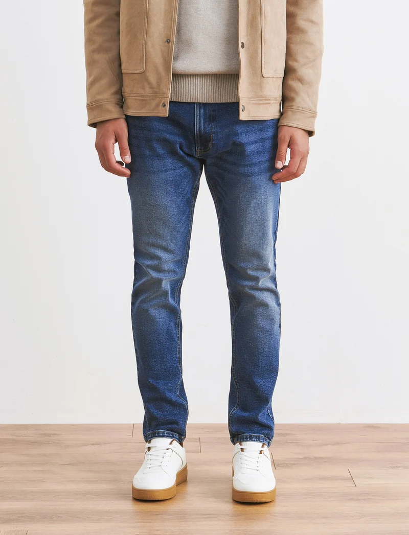 JEANS CHINO SLIM FIT - Denim