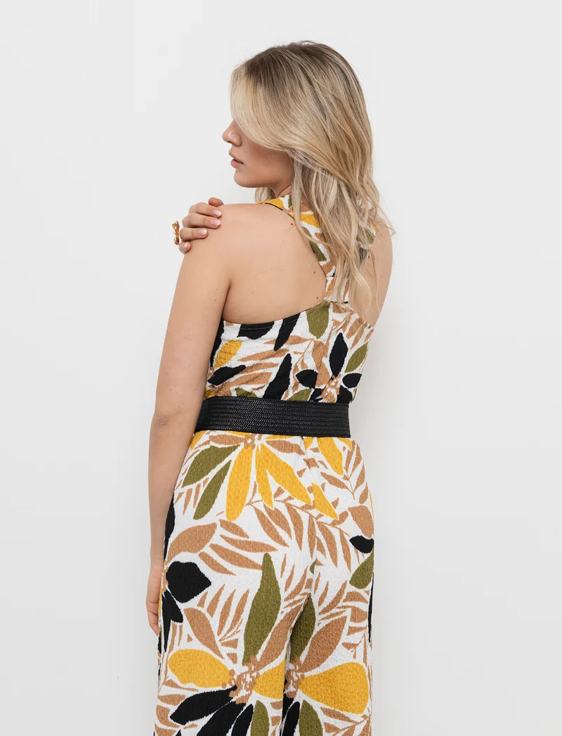 Jumpsuit con nodo al retro da donna - var 2