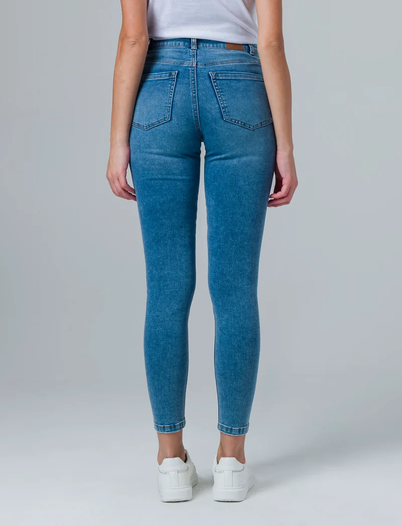 Jeans basico skinny da donna - Denim