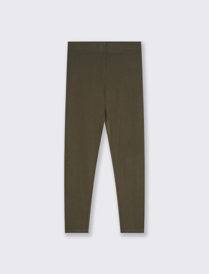 LEGGINGS BASICO - Verde militare