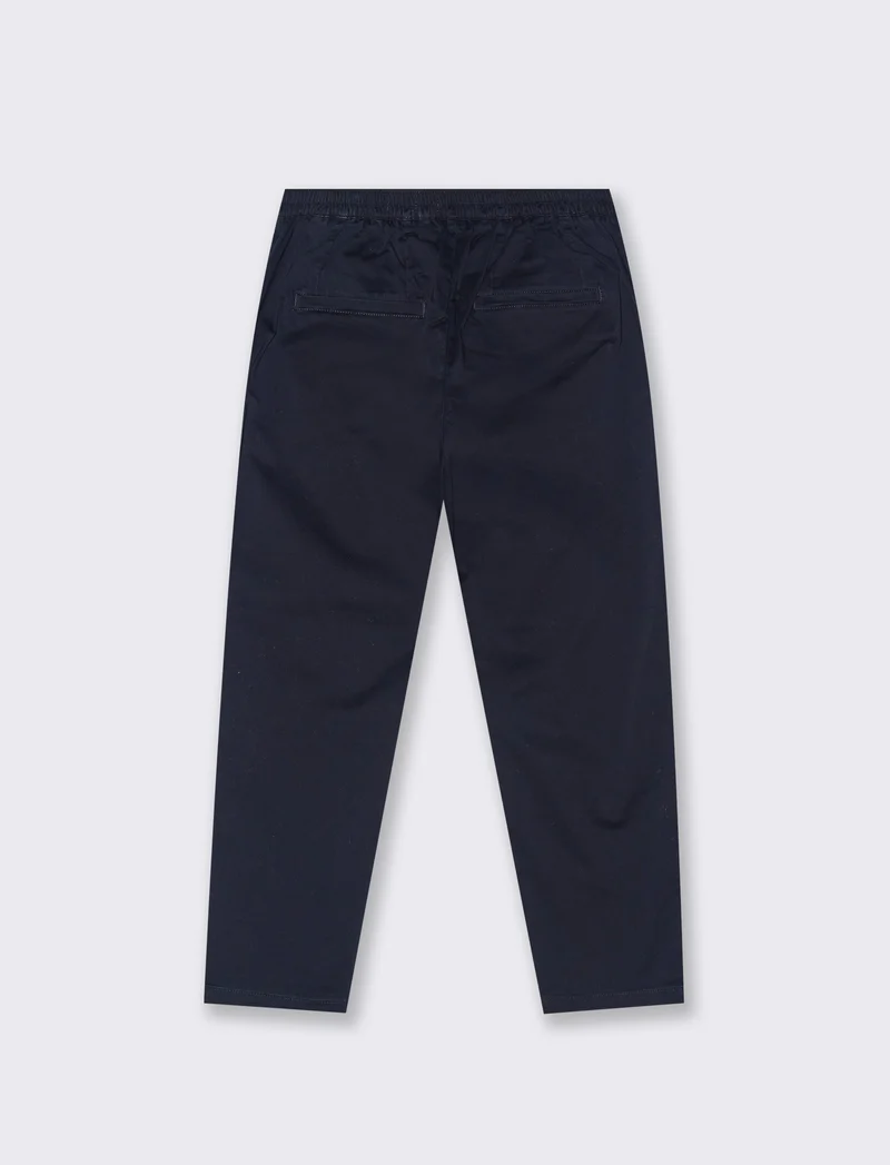 PANTALONI CHINO RELAXED TESSUTO PREMIUM - Blu