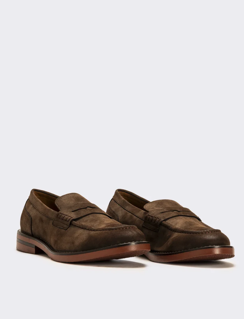 Mocassino classico da uomo - Marrone