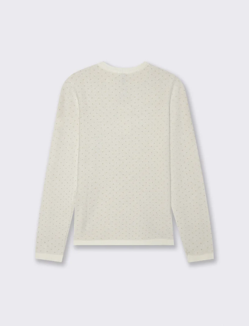 CARDIGAN MMANICA LUNGA - Avorio