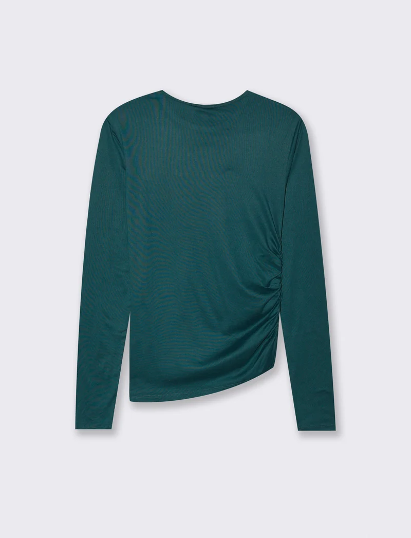 T-SHIRT CON ARRICCIO - Ottanio