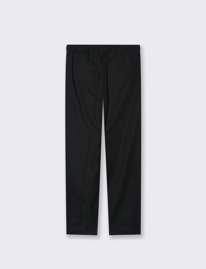 PANTALONI CHINO STRAIGHT FIT - Nero