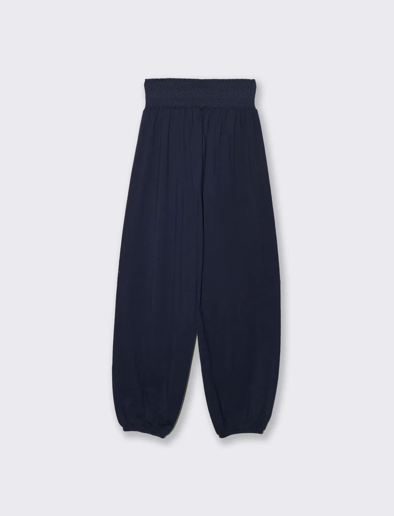 Pantalone stile odalisca da donna - Blu