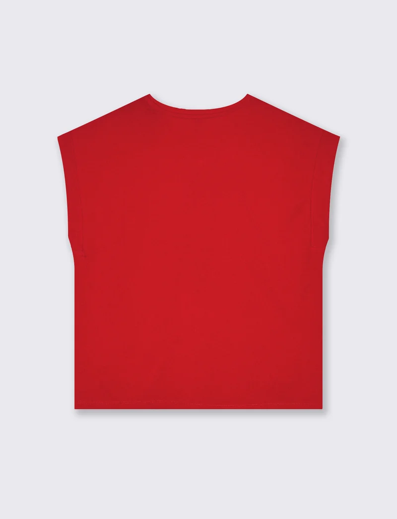 T-shirt con stampa e paillettes da donna - var 3