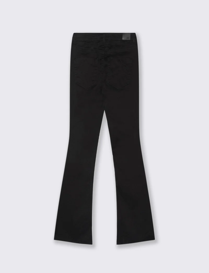 JEANS BOOTCUT VITA REGOLARE - Nero