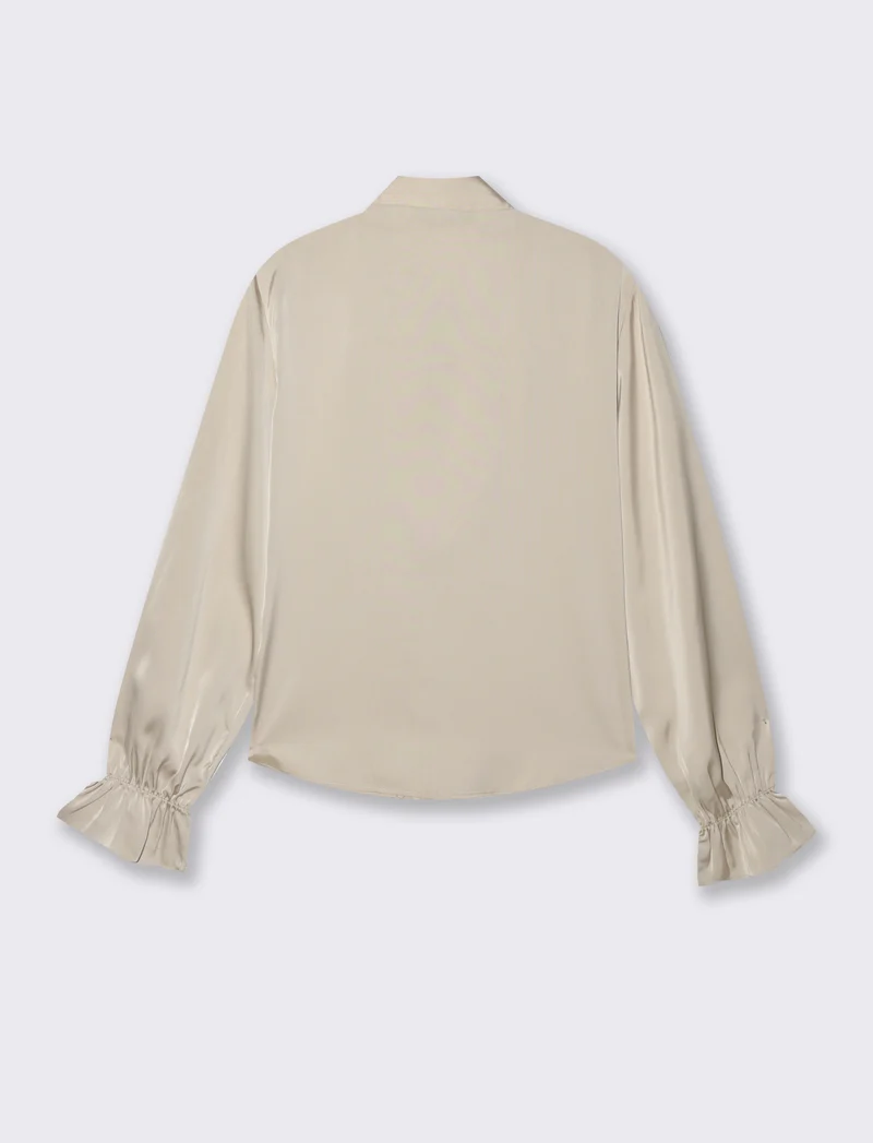 CASACCA CON ROUCHES - Beige grano