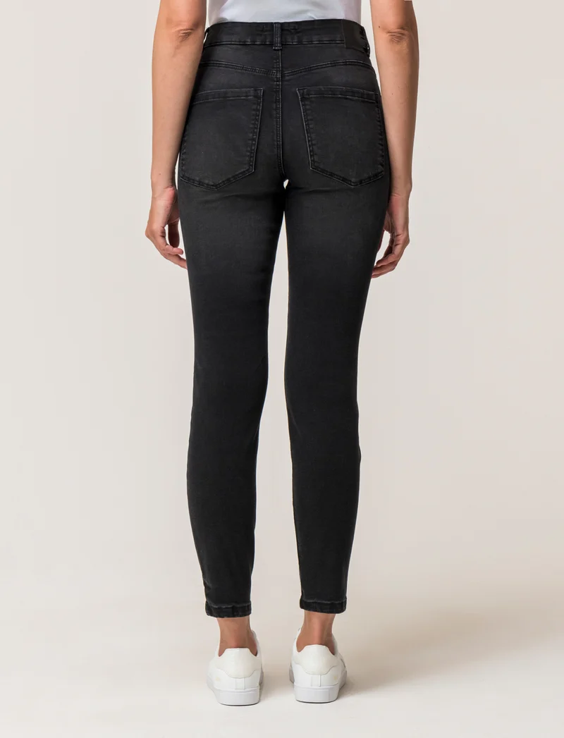 JEANS SKINNY REGULAR WAIST - Nero