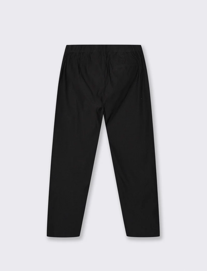 PANTALONI CHINO JOGGER IN TESSUTO TECNICO STRETCH - Nero