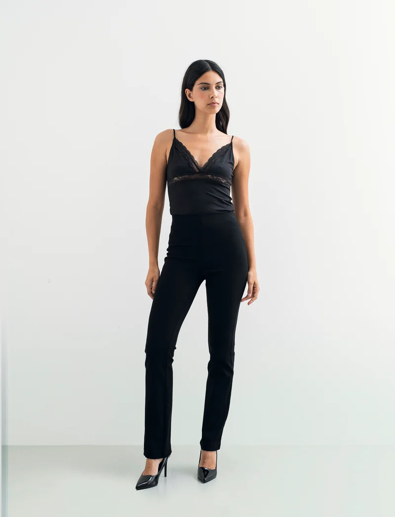 LEGGING IN BENGALINA - Nero
