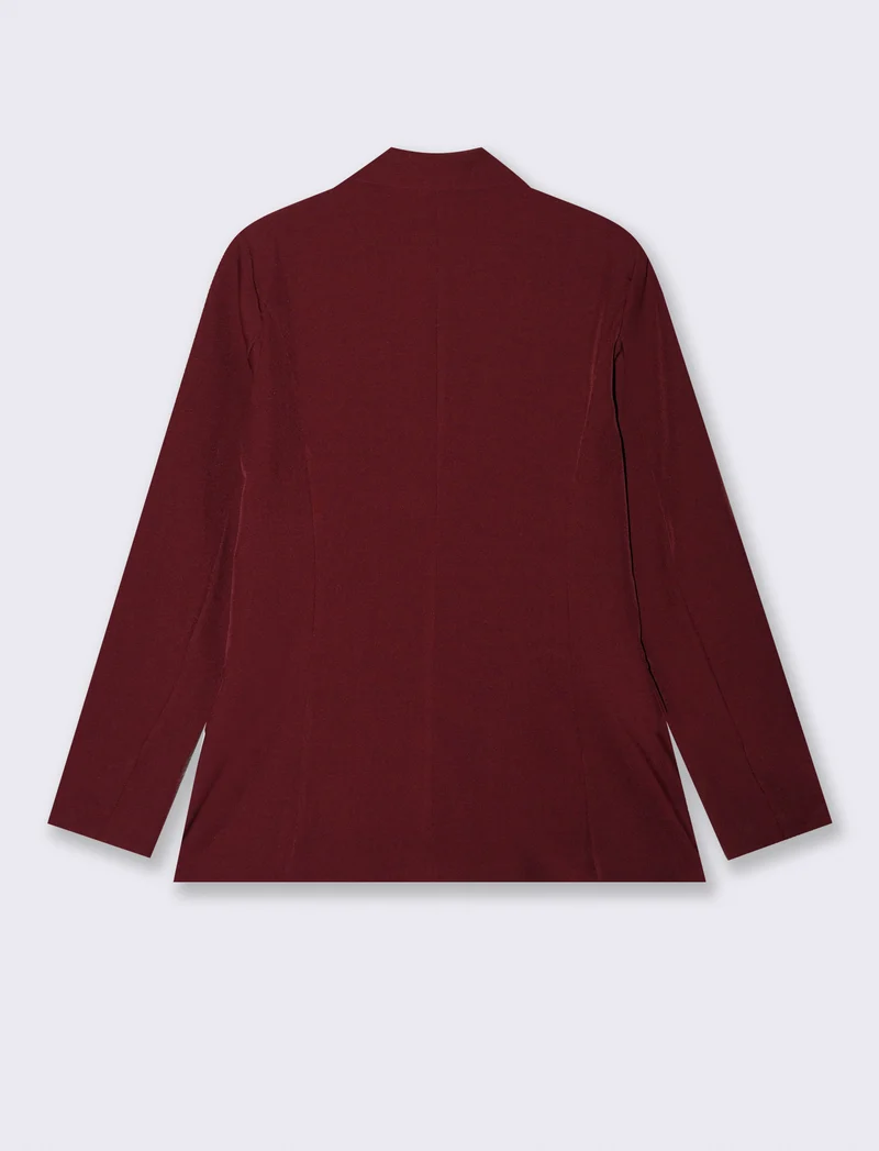 BLAZER MONOPETTO - Bordeaux