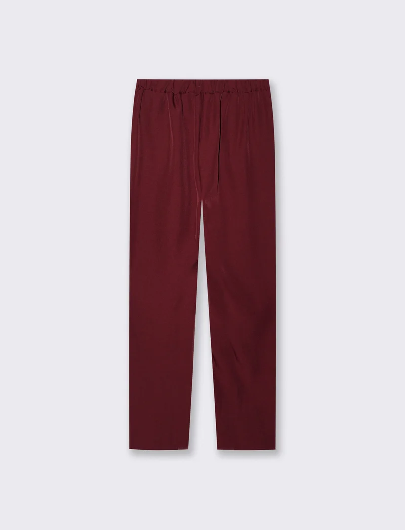 PANTALONE SLIM - Bordeaux