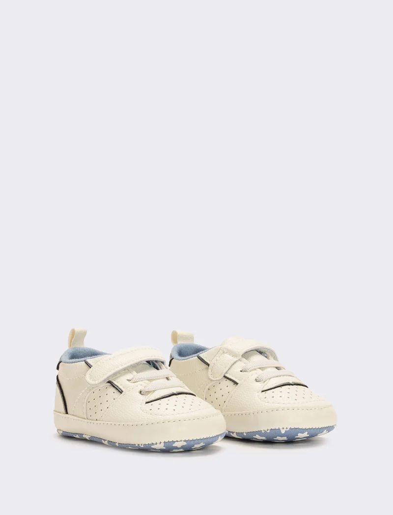 Scarpa minimal da neonato - Bianco