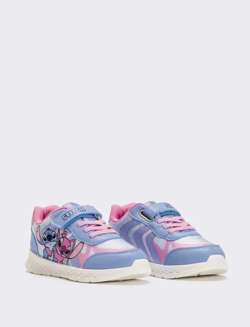 Sneakers Stitch&Angel© da bambina - Celeste