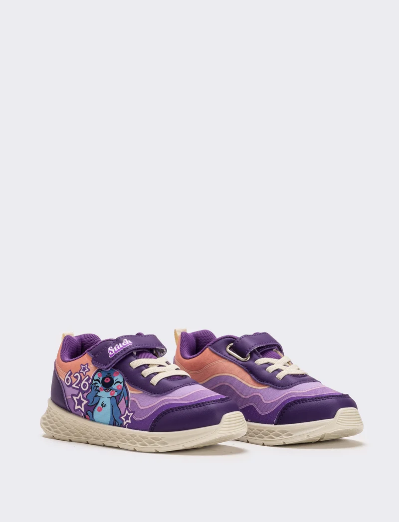 Sneakers Stitch© da bambina - Viola