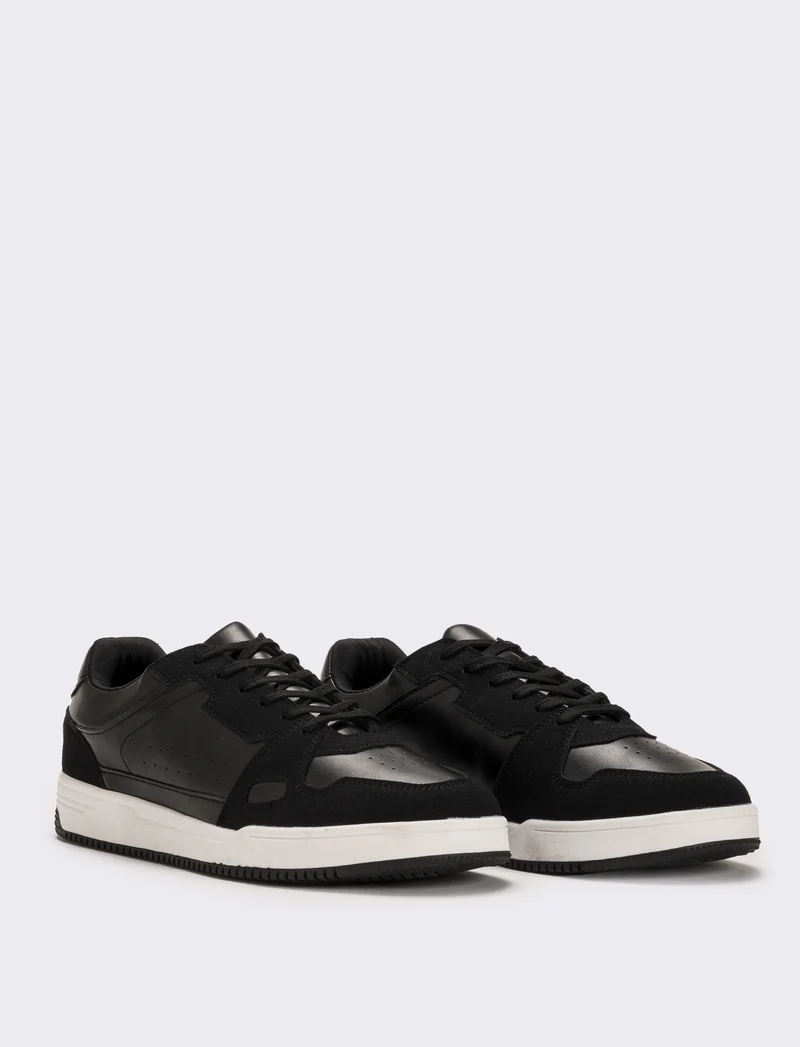 Sneakers nera da uomo - Nero