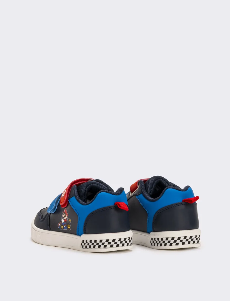 Sneakers Mario Bros© da bambino - Blu