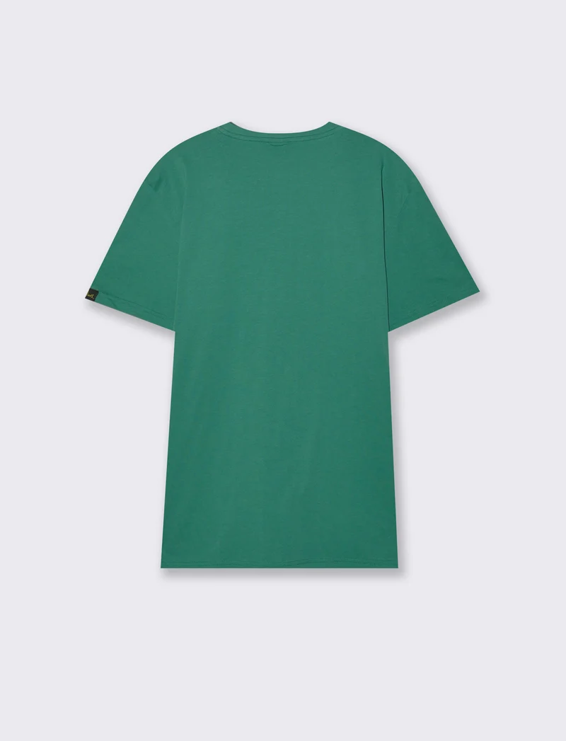 T-SHIRT STAMPA SIMPSONS - Verde