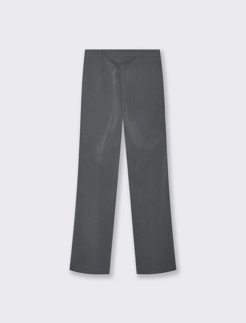 PANTALONE chiusura zip - Grigio mel.