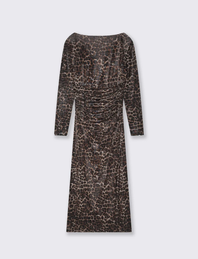 VESTITO LUNGO CON ARRICCIO - var 2