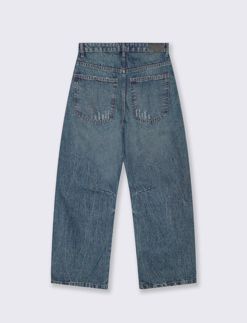 JEANS BAGGY BALLON - Denim